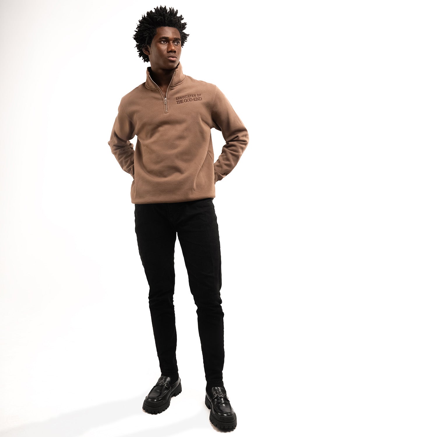 Associates of God-Kind Half Zip Crew