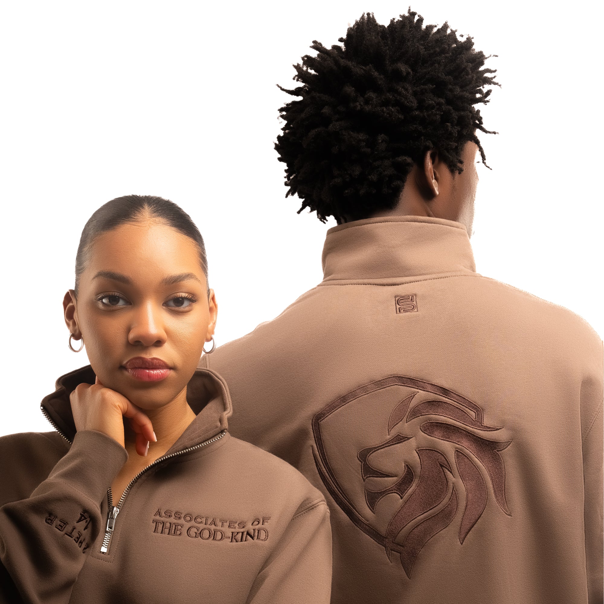 Associates of God-Kind Half Zip Crew